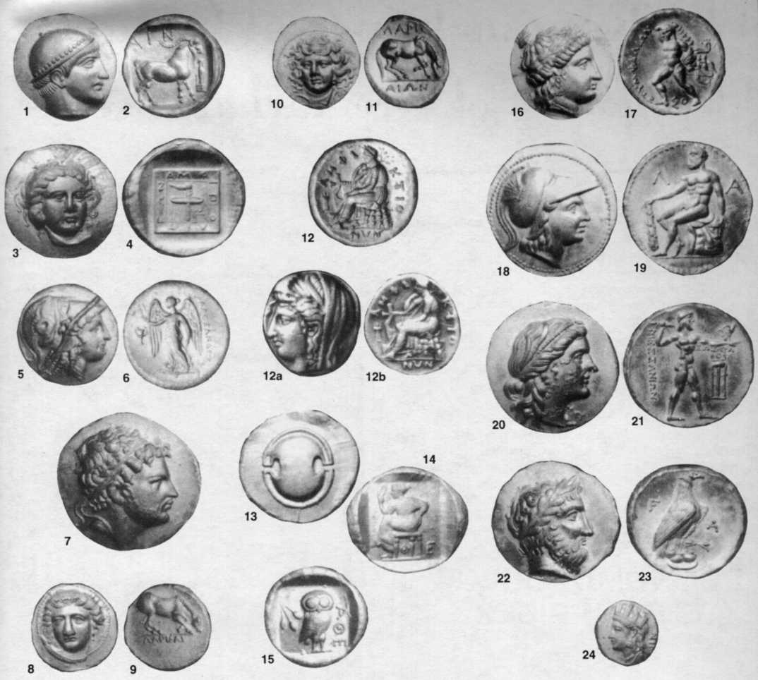 Plate of false coins